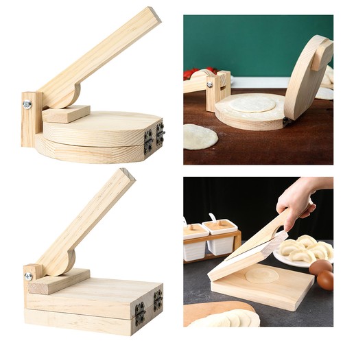 Wooden dough press manual - dough,