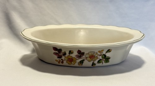 Vintage fluted pie dish - m&s,